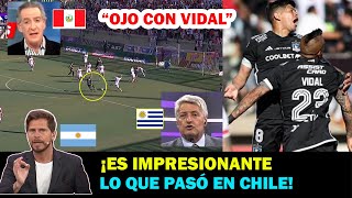 ¡FASCINADOS PRENSA SUDAMERICANA REACCIONA AL TITULO DE COLO COLO Y GOLAZO DE VIDAL [upl. by Suoivatra]