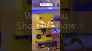 Profitec Go Espresso Machine Everything You Should Know [upl. by Deyas756]