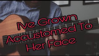 Ive Grown Accustomed To her Face Jazz Guitar Chord Melody [upl. by Teeter]