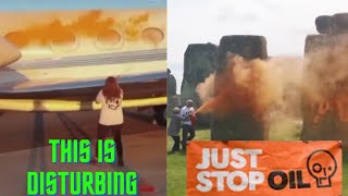 Just Stop Oil Protestors Getting OUT OF CONTROL [upl. by Allister756]