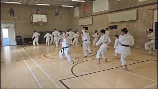 Kata Enpi Teaching at Harrow Shotokan Karate [upl. by Sheri229]