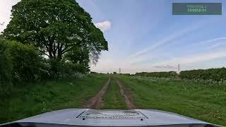 Green Lanes in a Dacia Duster  Ermine Street NavenbyBoothby Graffoe Lincolnshire [upl. by Jackie]