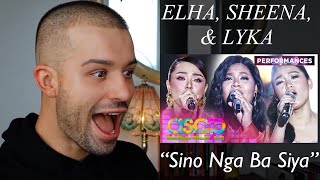 ELHA NYMPHA SHEENA amp LYKA  “Sino Nga Ba Siya”  ASAP LIVE  REACTION [upl. by Cordalia357]