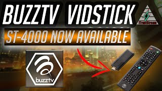 BUZZ TV VIDSTICK ST4000 HAS ARRIVED NOW AVAILABLE SHIPPING [upl. by Adyht446]