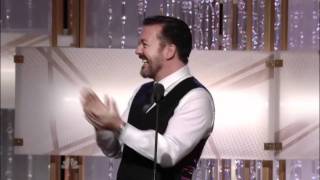 Ricky Gervais vs Steve Carell Round two [upl. by Llerrat917]