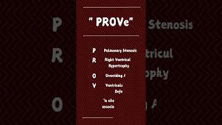 Mnemonic For quotTetralogy Of Fallot quot mnemonics dentistry shortsviral anatomy [upl. by Annairoc]