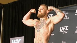 UFC 202 official weighin video [upl. by Elfstan269]