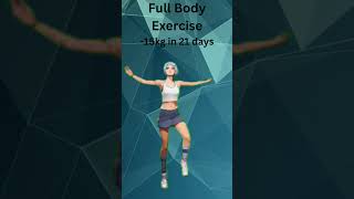 15 kg in 21 Days – FullBody Fat Burning Workout Challenge  i be my own [upl. by Anelrahs725]