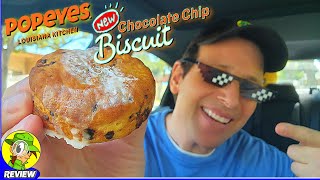 Popeyes® Chocolate Chip Biscuit Review ⚜️🍫🍪 Best Dessert Biscuit 🤔 Peep THIS Out 🕵️‍♂️ [upl. by Kuhn]