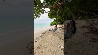 Relaxing in Havelock Island  Havelock Island beach resort  Andaman Tour Package andamantourism [upl. by Ylrac]