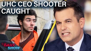 Michael Kosta on UHC CEO Shooting Suspect Luigi Mangione  The Daily Show [upl. by Gnehc859]