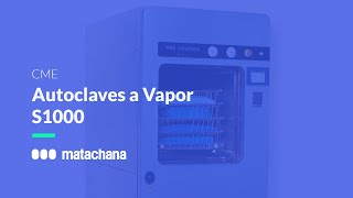 Autoclaves a vapor Matachana  Esterilizadores S1000  Sistemas de carga e descarga automáticos [upl. by Delaney]