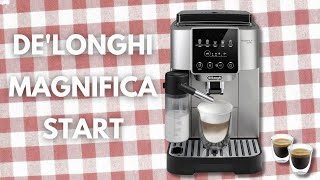 DeLonghi Magnifica Start Espresso amp Coffee Machine Review  One Touch Latte amp Cappuccino Maker [upl. by Swihart726]