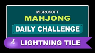 Microsoft Mahjong Daily Challenge November 21 2024  Lightning Tiles  Expert [upl. by Dedrick186]