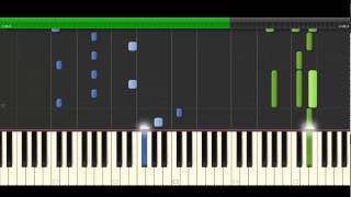 atlantis the lost empire theme on synthesia the cristal chamber sheet music [upl. by Ellirehs]