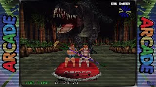 Rapid River Arcade 1997  Full Playthrough Mame 271 [upl. by Ahcatan]