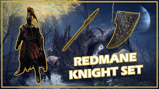 ELDEN RING  REDMANE KNIGHT SET ARMOR FARM SPOT [upl. by Novek]