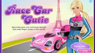 Barbie Race Car Cutie game [upl. by Marcelle]