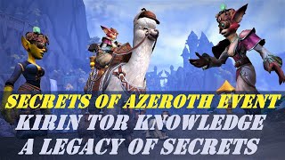 Secrets of Azeroth Event Day 11  Kirin Tor Knowledge  A Legacy of Secrets  Old Karazhan Raid [upl. by Odracir]