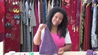 How to Crochet a Pointy Elf Hat  How to Crochet Headwear [upl. by Oinimreh185]