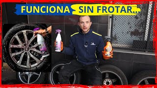 🚨FUNCIONAN LOS LIMPIADORES DE LLANTAS DE ALUMINIO SIN FROTAR HACEMOS LA PRUEBA EN EL SISBRILL V60 🧐 [upl. by Naryt]