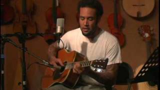 Ben Harper  Morning Yearning open mic at the Folk Music Center [upl. by Arayk970]