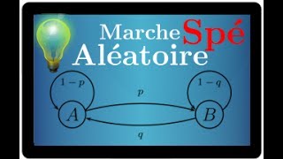 Marche aléatoire amp graphes probabilistes • Comprendre le cours à travers un exemple • spé maths [upl. by Ambrosine]