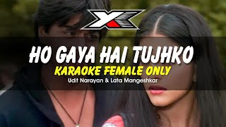 Ho Gaya Hai Tujhko Karaoke  Female Only [upl. by Aihsetan]