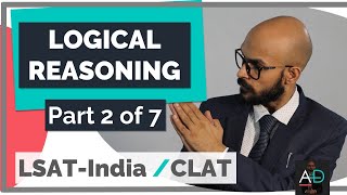 Logical Reasoning for LSATIndia 2022  Part 2 of 7  June 2022  Prof Ankit Dhotrekar [upl. by Annayhs]