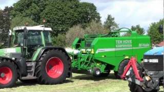 Fendt Favorit 712 Vario  McHale Fusion 2 Baler HD [upl. by Nomelihp]