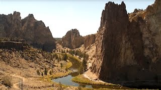 Climb at Smith Rock with Chockstone Climbing Guides [upl. by Anahsed]