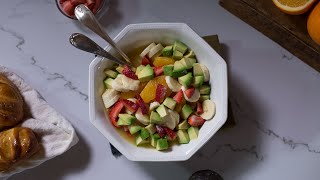 Recette salade de fruits à lavocat [upl. by Enyaht]