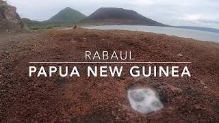 HIKING UP MT TAVURVUR IN RABAUL PAPUA NEW GUINEA [upl. by Minnie]