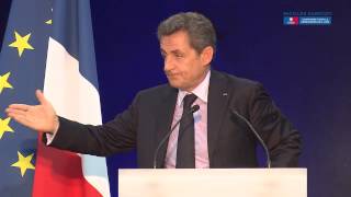 Nicolas Sarkozy en meeting à BoulogneBillancourt [upl. by Shiri]