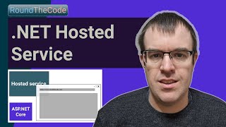 NET Hosted Service Run a background service and task uses NET Core [upl. by Cicily]