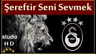 Şereftir Seni Sevmek Stüdyo  Galatasaray Marşları [upl. by Moreen991]