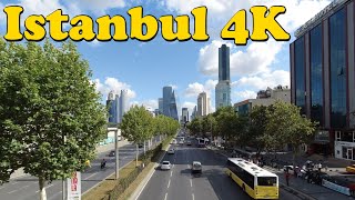 Walk around Istanbul 4K MaslakLeventSisliTaksim [upl. by Nivloc]