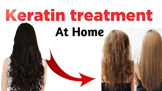 hair keratin treatment  hair keratin treatment at home  hair keratin [upl. by Cynarra]