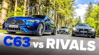 NEW MercedesAMG C63 S vs BMW M3 vs Audi RS4  Why hybrid’s spoiled the AMG C63 [upl. by Rhoades]