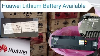 Huawei Lithium Battery  48 volt 100 amprs  Brand New  New Stock [upl. by Dnalwor]