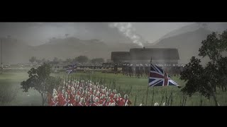 The Battle of Rorkes Drift  Zulus Vs British  Total War Cinematic Battle [upl. by Oirotciv]