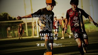 【PICK UP GOALS】ソサイチ関東リーグ2部 第10節 [upl. by Lucius424]