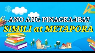 ANO ANG SIMILI AT METAPORA  Ano an Simili ngan Metapora MTBMLE  Winaray [upl. by Eralc]