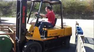 Counterbalance forklift test part 1 targonca vizsga 1rész [upl. by Burra396]