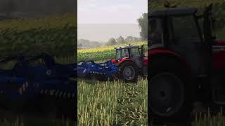 Brona talerzowa Rolmako w FS22 fs22 farmingsimulator22 talerzowanie talerzówka bronatalerzowa [upl. by Esir]