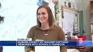 Elmore County HS teacher captures memories with schools yearbook [upl. by Namajneb377]