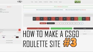 HOW TO MAKE A CSGO ROULETTE WEBSITE  3 phpmyadmin [upl. by Laumas221]