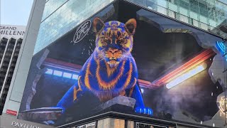 Pavilion 3D Tiger year 2022 CNY 农历新年 [upl. by Onihc]