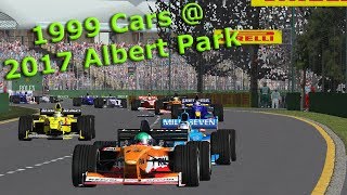 Formula 1 Randomized  1999 Cars At Albert Park 2017 [upl. by Naujet]