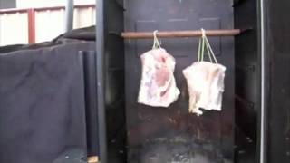 Bradley Smoker  Smoked Pork neck [upl. by Annavoeg]